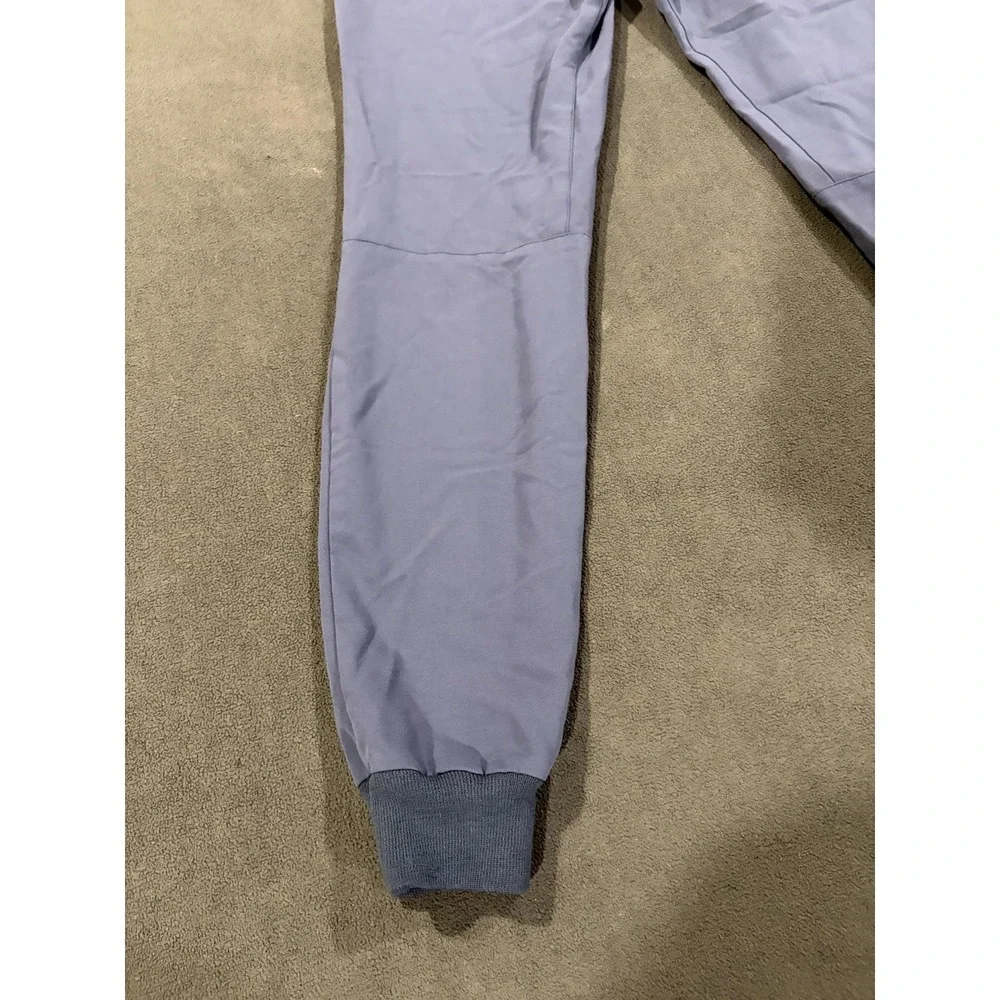 FIGS Tansen Medical Jogger Scrub Pants Mens XS Gray Drawstring Waist Tapered Leg